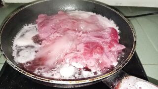 Cooking Boiled Pork Tocino