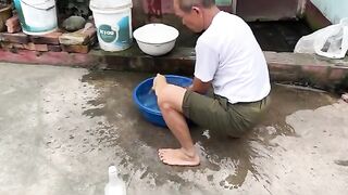 I adopted a dog, I gave my dog ​​my first bath and got AMAZING feedback