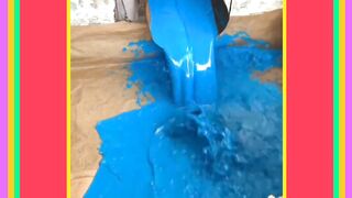 Blue Foam Production In Local Factory In Pakistan ????????
