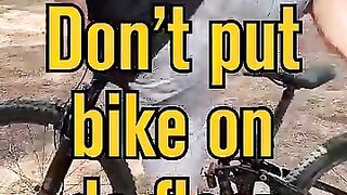 AMS Portable Kickstand_ The Minimalist Bike Stand for Modern Riders!