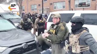 Video shows Greg Bovino tossing a smoke canister at Minneapolis protesters.