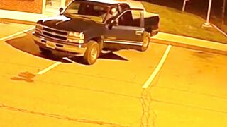 Where did the man go? #ghost #CCTVFootage #paranormal #paranormalactivity