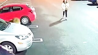 CCTV Footage Lion Attacks Woman #lionattack #CCTV #SecurityCamera