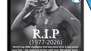 RIP Luca Toni