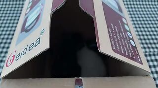 Kittens stumble but still eagerly run towards you after drinking milk