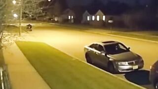 Did something just run past? #unexplained #securitycamera #cctv