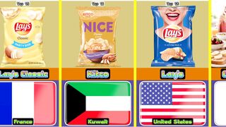 Top 12 Most Iconic Potato Chips From 12 Different Countries In The World
