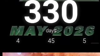 marval movie day count 330day#marval
