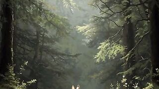 A Cute Rabbit in Natural Surroundings