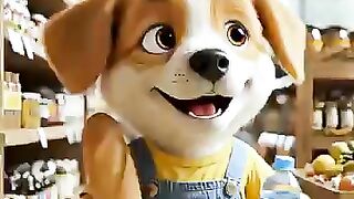 Supermarket Se Khana Churaane Wala Baby Puppy Aage Jo Hua Dil Jeet Lega