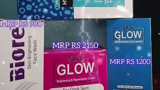 skin glow whitening pigmentation cream and face wash biore face wash anazit cleanser