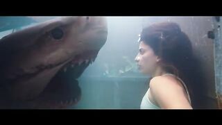 Marine biologist got stucked with genetically enhanced Sharks