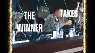 The winner takes it all, indeed