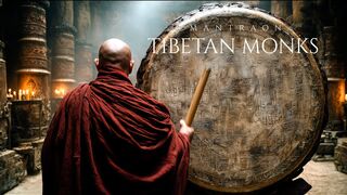 Strong Mantra Chant for Intense Meditation and Sleep by Tibetan Monks | Tibetan Music