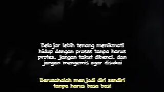 cukup optimis dan ditambahin dengan kesabaran