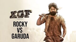 Rocky Vs Garuda _ KGF Chapter 1 _ Yash _ Ramachandra Raju _ Prashanth Neel.