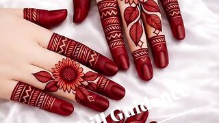 Fingers mahndi design