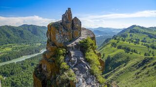 This is not a picture from a movie - this is the reality of Altai