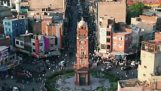 Pakistan Faisalabad city view