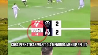 Wasit selalu melawan Real Madrid, tapi sejarah selalu membela Madrid.