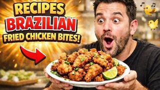 Chicken in small pieces, step by step