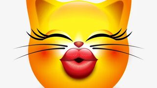 cat & monkey eating banana