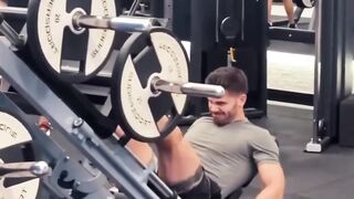 It was an ordinary day in the gym, and this happened...