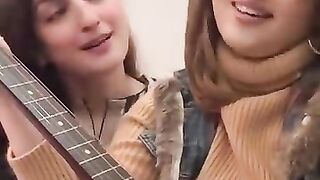 Two Beautiful Women Sing a Beautiful Song