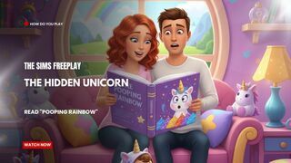 The Sims FreePlay - The Hidden Unicorn: Ready "Pooping Rainbows"