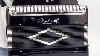 Clarkes Dubh 3 B/C Button Accordion | Irish-Tuned Quality by Clarkes Music Company
