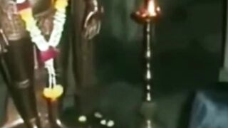 CCTV footage of the temple at 2 am #CCTVFootage #scary #paranormal #ghost