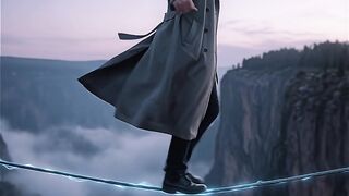 Walking on a Thin Wire