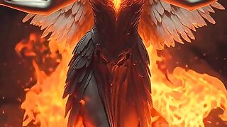 Angel come to happy your inner mind