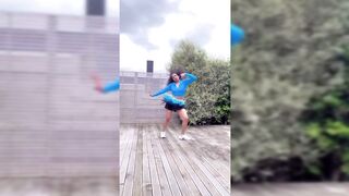 Indian Girl Amrutha Rao Dance
