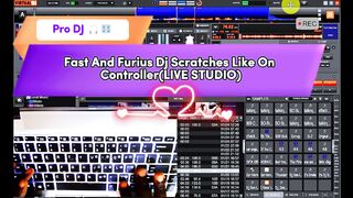 Fast And Furius Dj Scratches Like On Controller with just your laptop scratch and move without moving