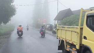 walking in Kintamani