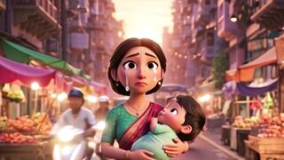 I Helped a Crying Woman… Then Came the Shocking Twist ???? | Moral Story | #shorts #ai #cartoon