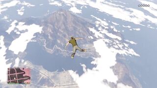 Grand Theft Auto V Trevor attacking the at his home