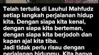 Telah tertulis di Lauhul