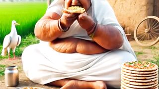 dadi ghar ka sara khana kha