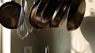 We heard a CRASH in the kitchen #horror #scary #cctvfottage