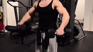 Your left shoulder during swings