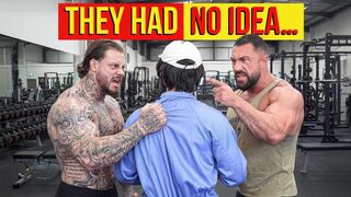 I was attacked. A WRONG ANatoly Gym Prank... Acting as a Cleaner