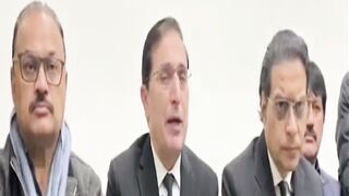 Barrister Gohar Ali Khan Press Conference with Salman Akram Raaja