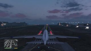 Grand Theft Auto V Jet Plane Gameplay