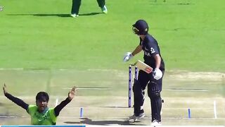 U19 world cup pak vs New Zealand u19 fall of wickets of New Zealand