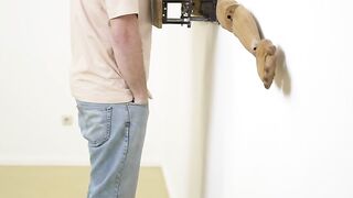 Get hugged by a wall