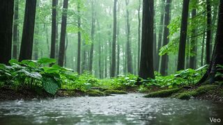 Forest Rain ASMR ????️ Deep Sleep, Stress Relief & Meditation