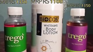 trego Clarifying and Hydrating Skin Brightening Lightening Toner Biocos.  body whitening lotion