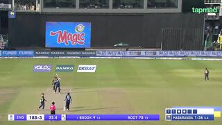 Herry Brooks great century against Sri Lanka in 3rd ODI match